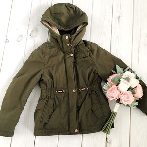 Jessica Simpson Girl Olive Green Jacket